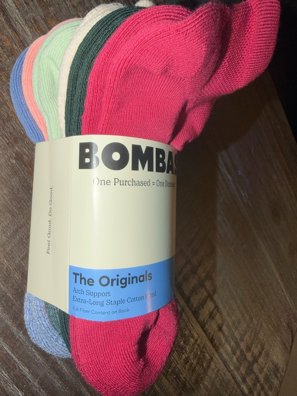 NEW 6 pack- Bombas Women’s Ankle Sock Size Small